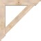 Ekena Millwork Traditional Traditional Smooth Bracket w/ Offset Brace, Douglas Fir, 7 1/2"W x 44"D x 44"H BKT0806X44X44TRA01SDF - alternate 2